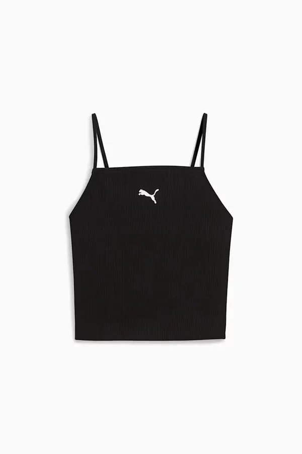 Топ женский PUMA WARDROBE ESS Ribbed Tank Top