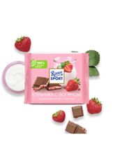 Шоколад молочный Ritter Sport Клубника и йогурт 100 г x 4 шт
