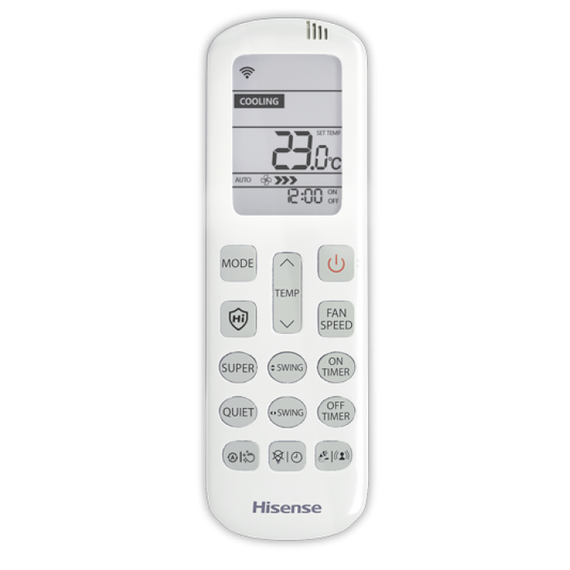 Мульти сплит-система Hisense на 2 комнаты (25+25 кв.м.) Zoom — (3)