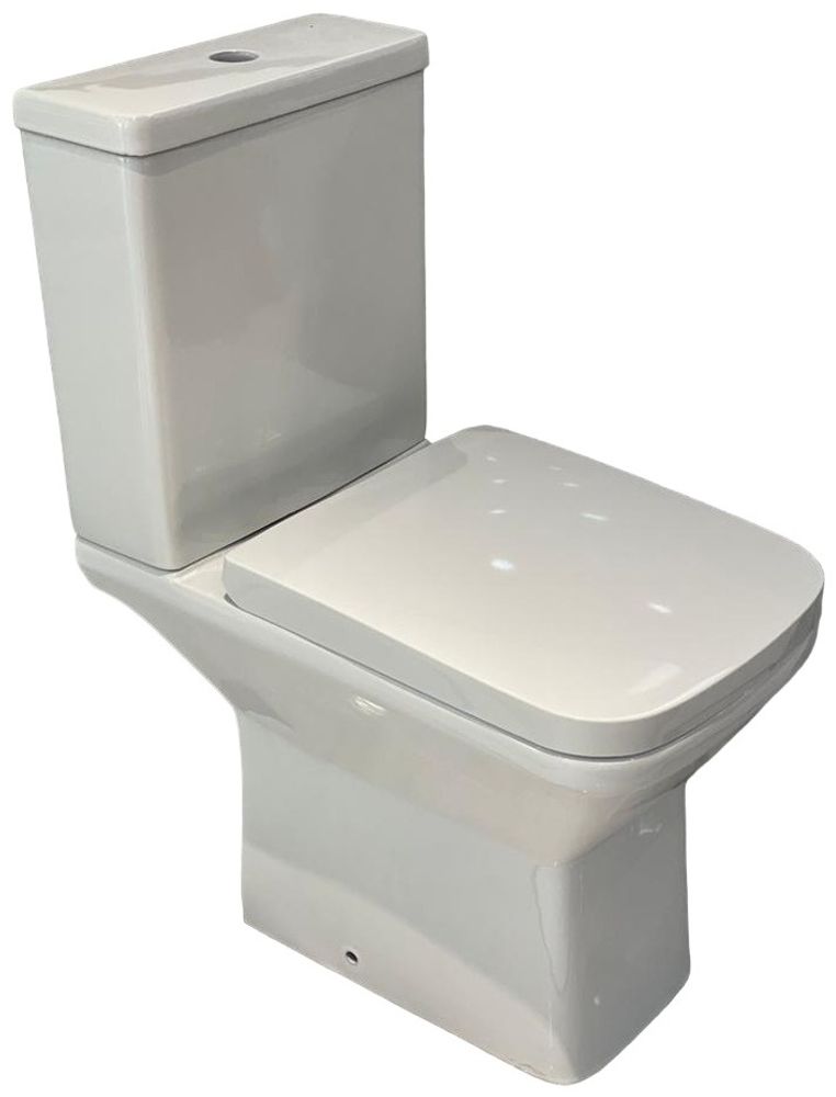 Унитаз компакт Saniteco SW-135H белый 600х360х810