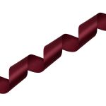 Лента атласная 1-сторонняя 50.0 мм / 22.86±1 метров, 030 т. бордовый, Globus
