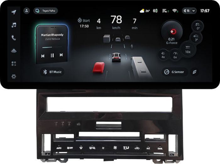 Магнитола для Toyota Avalon 5 2018-2022 (рамка большая) - Teyes CC4PRO монитор 12.3" 2K QLED + рамка 10, Android 13, Быстрейшая, Snapdragon 778G, ИИ, CarPlay, DSP, 4G SIM-слот