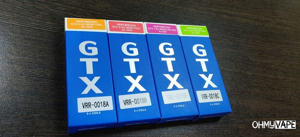 Испарители Vaporesso GTX Coil для Luxe 80 / Swag PX80 / Target PM80 Испарители Vaporesso GTX Coil для Luxe 80 / Swag PX80 / Target PM80