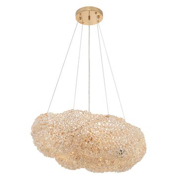 Хрустальная подвесная люстра 9*E14 CL323262 золото CLOUDY Citilux