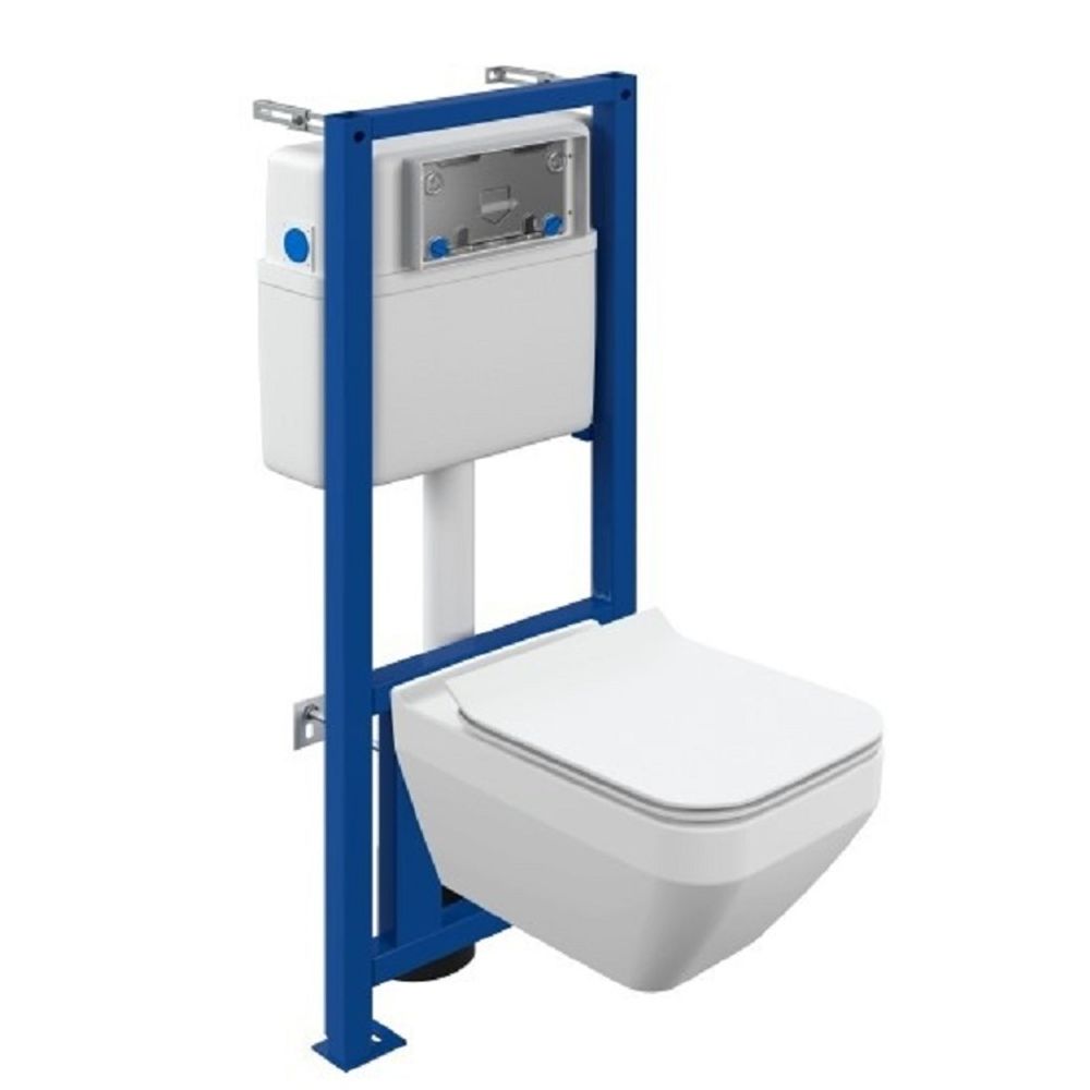 Комплект CREA SQUARE CO DPL EO slim инсталляция LINK PRO LP