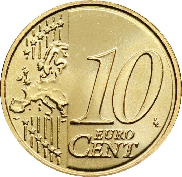 10 евроцентов 2018 Эстония (10 euro cent)