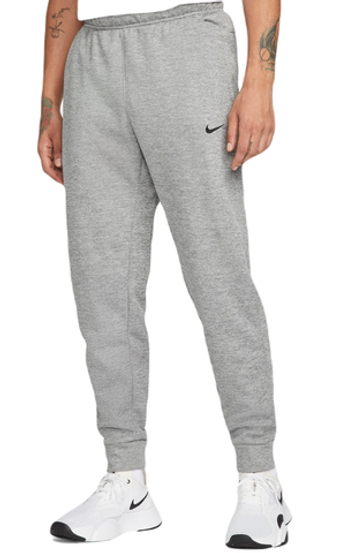 Мужские теннисные штаны Nike Therma-FIT Tapered фитнес Pants - серый