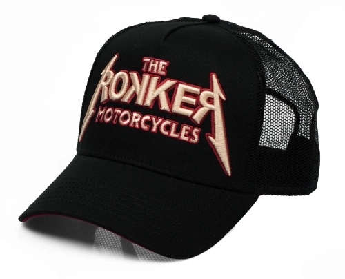 Бейсболка Rokkallica Black/Red Rokket