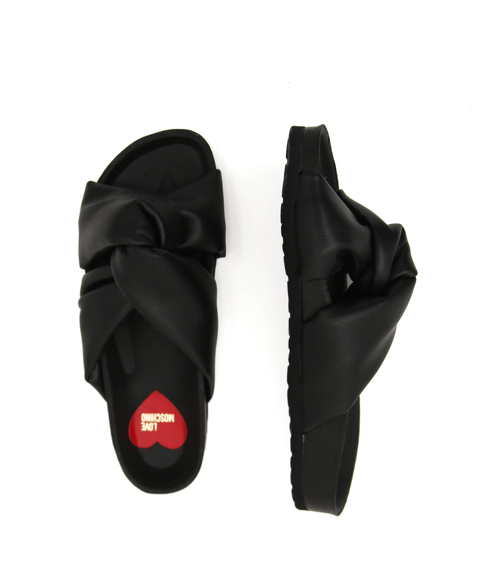 шлепанцы Love Moschino - черный(JA28233G0EIE0)