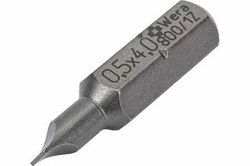 800/1 Z Шлицевая насадка 0,5 х 4 х 25 мм Wera WE-072050