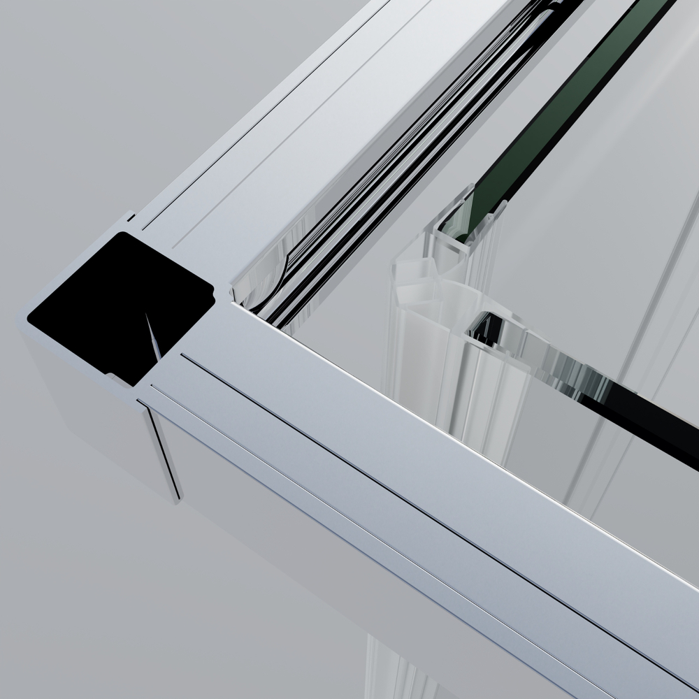 Душевой уголок Vincea Софт 2 (Soft 2) VSS-3SO2900CL, 900*900, хром, стекло прозрачное