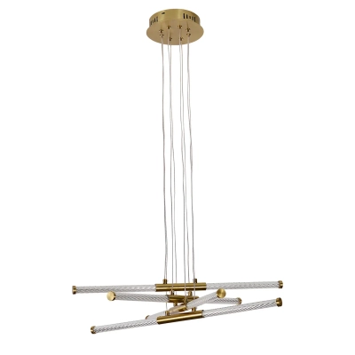 Подвесная люстра Vigas 4469-4P, LED*32W, 4060LM, 4000K. ТМ F-Promo