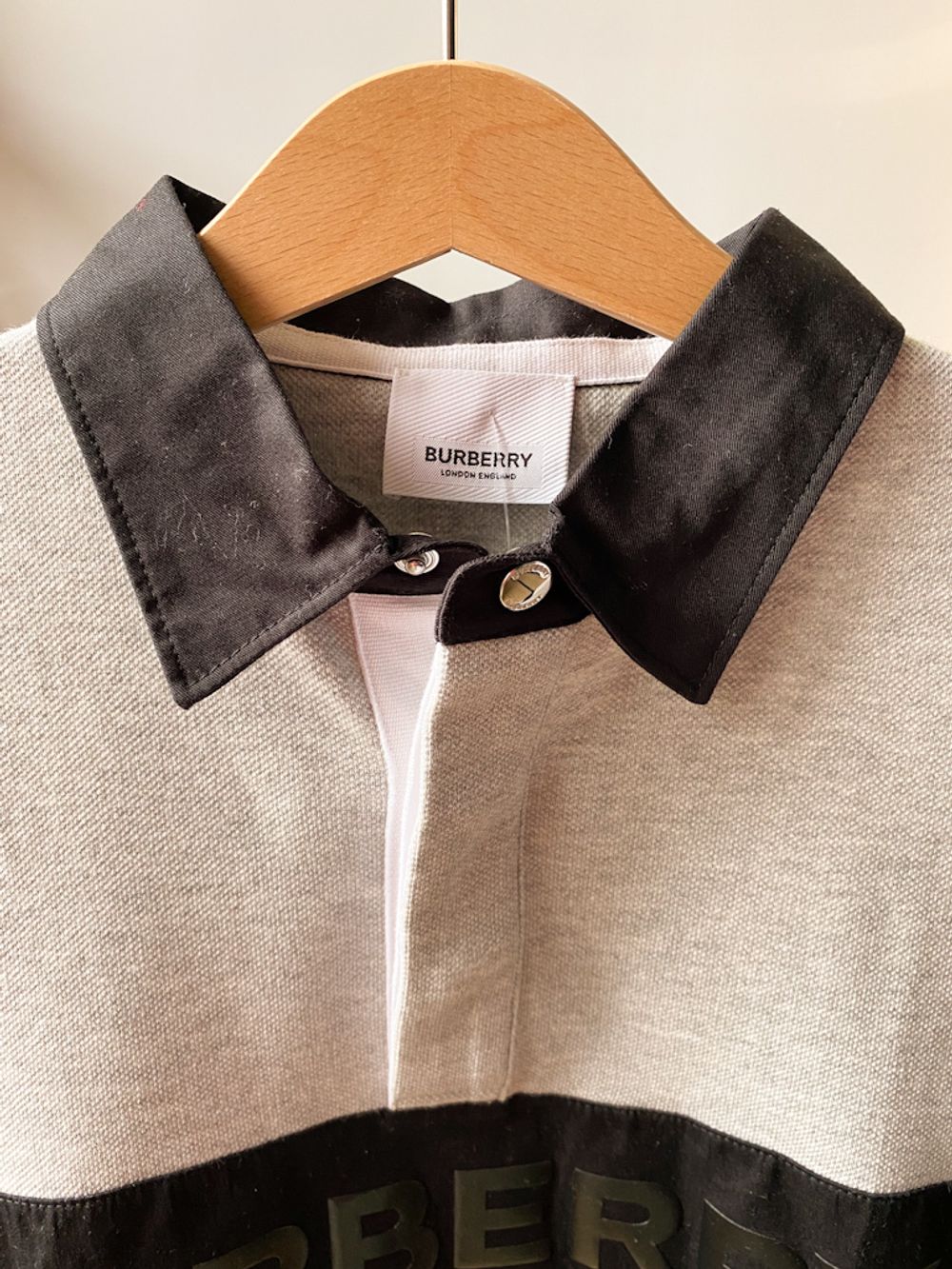 Новое хлопковое поло Burberry, 140