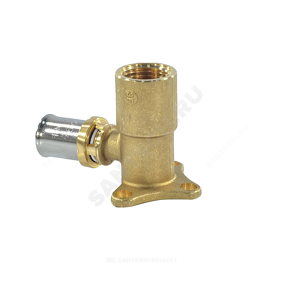 Водорозетка МП латунь пресс Дн 16х1/2" ВР RM139 Giacomini RM139Y033