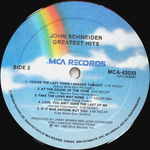 John Schneider / Greatest Hits (LP)