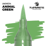 Акриловый маркер с кистью AK Playmarkers Animal Green