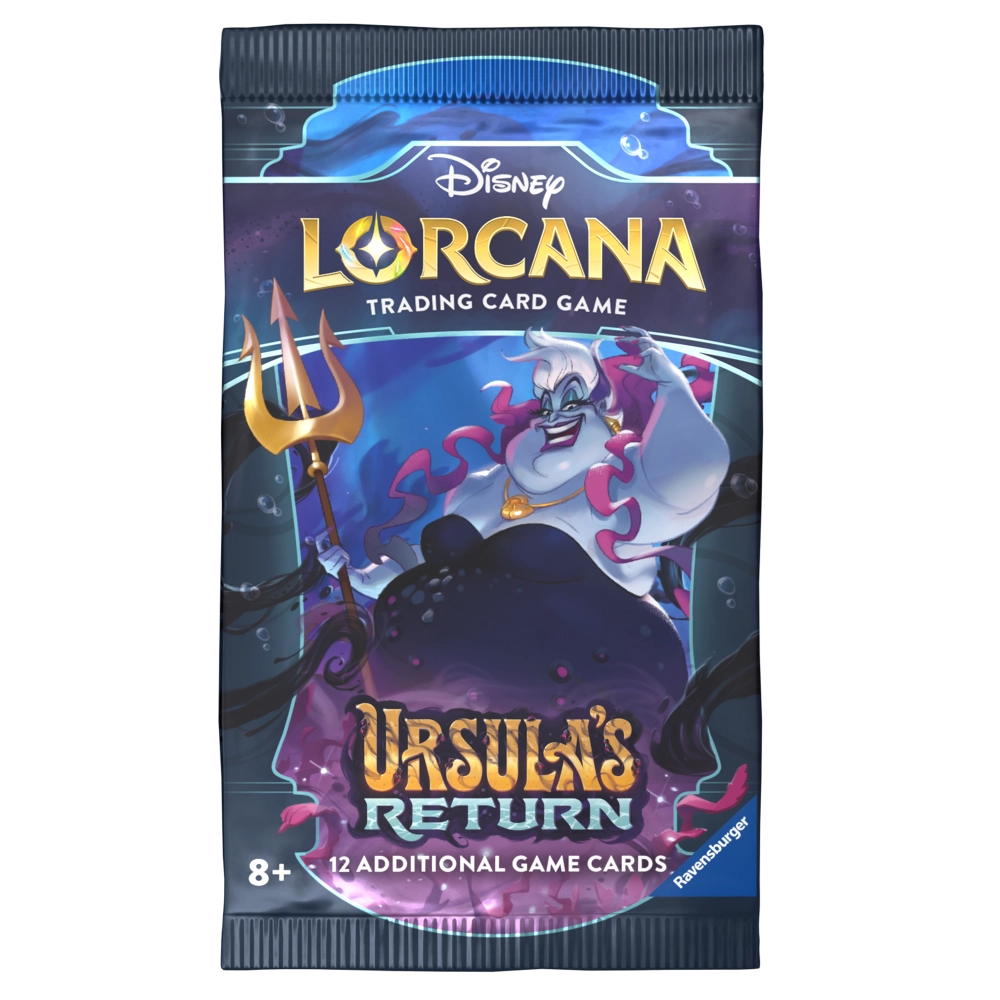 Дисплей бустеров Lorcana TCG выпуска Ursula's Return на английском языке