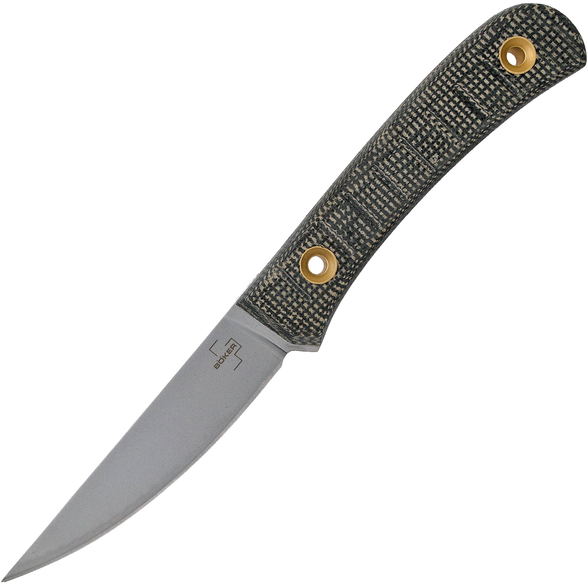 Цена наНож с фиксированным клинком Boker Bark Beetle, сталь 1095 Carbon Steel, рукоять микарта