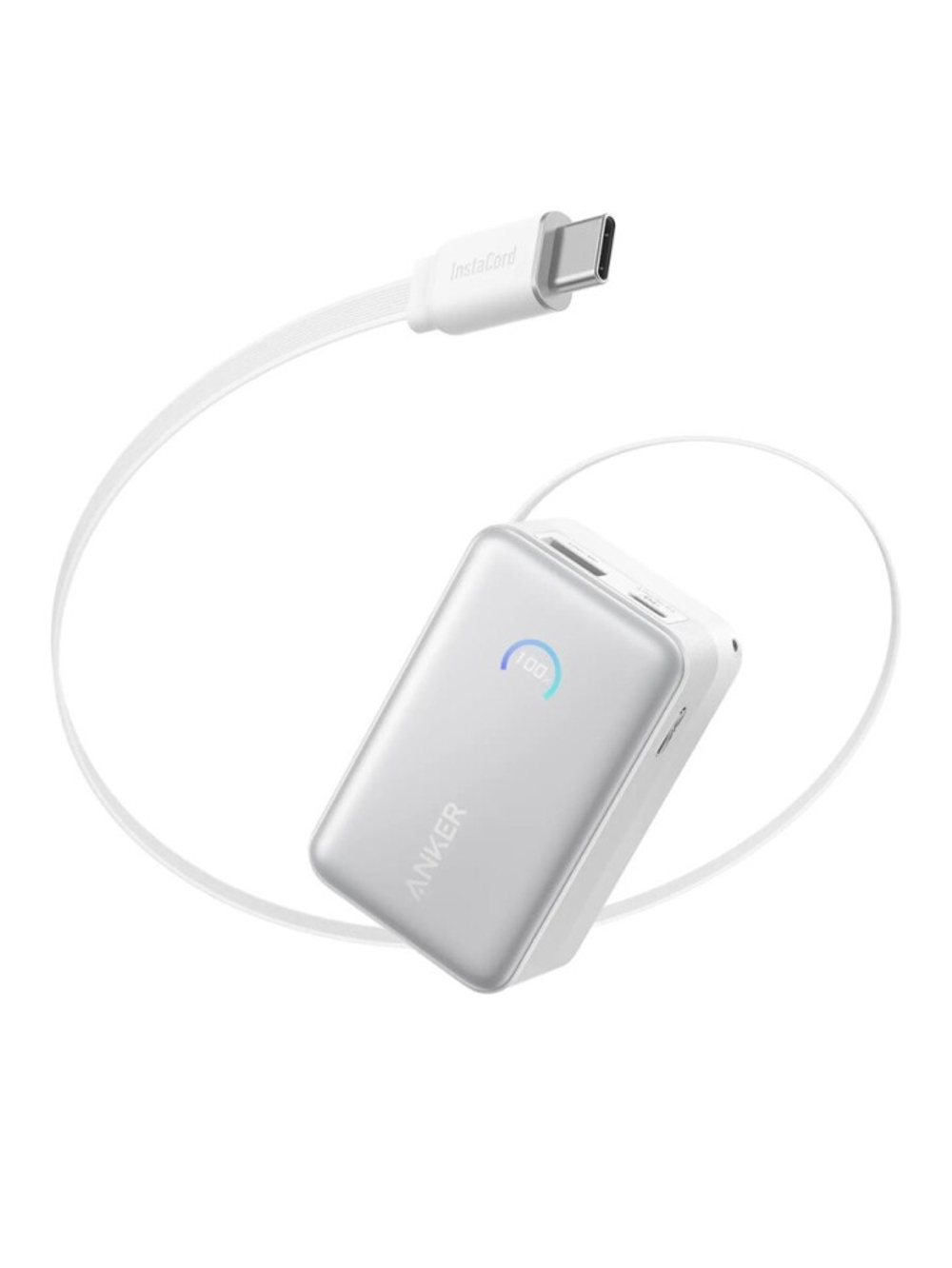 Powerbank Anker Nano (A1638P21) 10000mAh 45W 1USB/1C белый