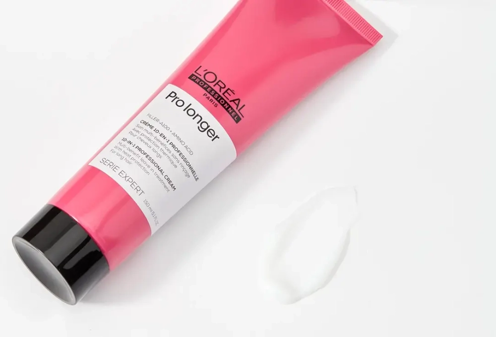 L'OREAL(ЛОРЕАЛЬ)cream pro longer Термозащитный крем для длинных волос 150ml