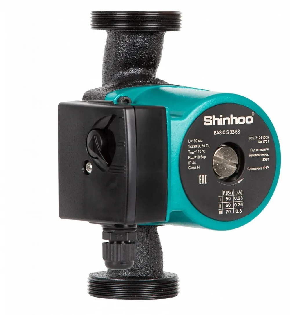 Циркуляционный насос SHINHOO BASIC S 32-6S 180