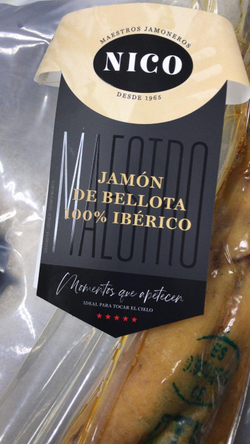 Хамон Nico 100% Иберико Бейота, 36+ / Jamón Iberico Bellota 36+