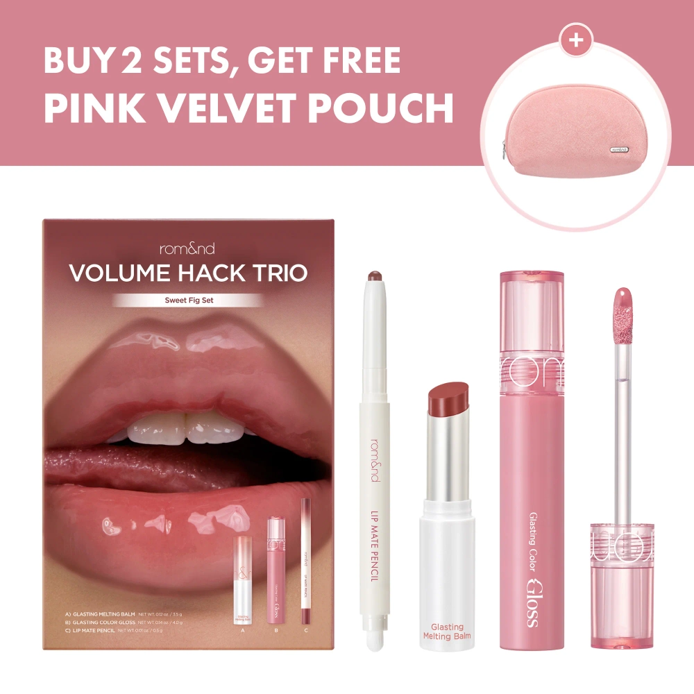 Rom&nd Volume Hack Trio Toffee Nude Set