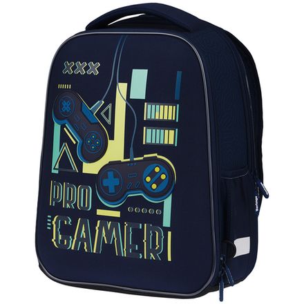 Ранец Berlingo Expert Mini Gamer 36х27х14см, 2 отд., анатомическая спинка, с мешком д/обуви