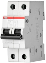 Автоматический модульный выключатель ABB 2п C SH200 4.5кА 25А 2CDS242001R0254