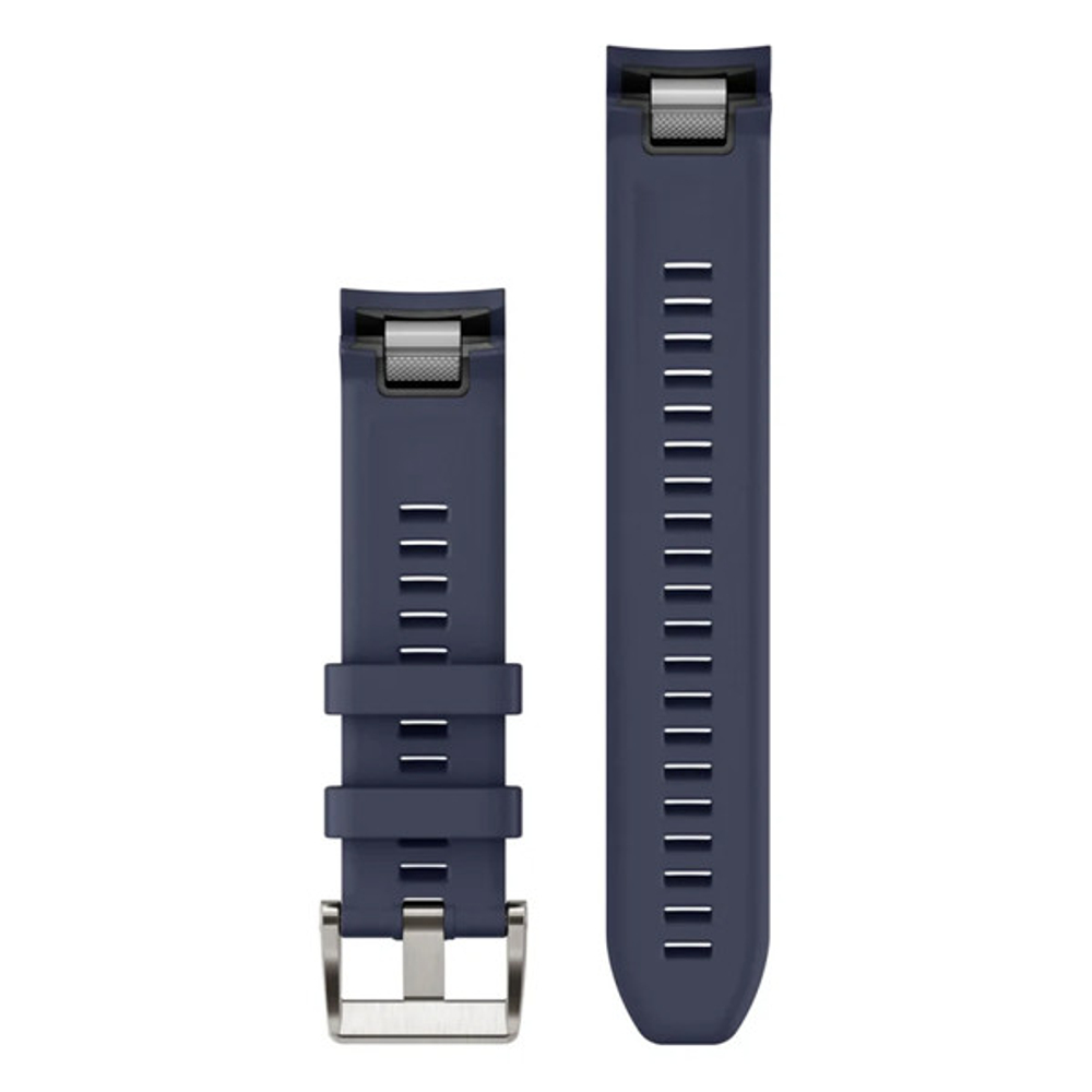 Ремешок силиконовый Garmin Silicone Rubber Strap Navy 22 мм
