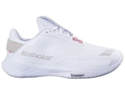 Женские теннисные кроссовки Babolat SFX Evo Wimbledon All Court - white/grey