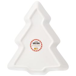 БЛЮДО LEFARD "ЩЕЛКУНЧИК" В ФОРМЕ ЕЛКИ 25*21*4 СМ, РАЗНОЦВЕТНЫЙ (КОР=8ШТ.)