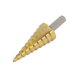 Сверло ступенчатое HSS 4241(4-22мм), в блистере RockForce##Rock FORCE RF-44741
