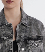 Джинсовая куртка clarette GUESS - графитовый (W4RN62 D56B3)