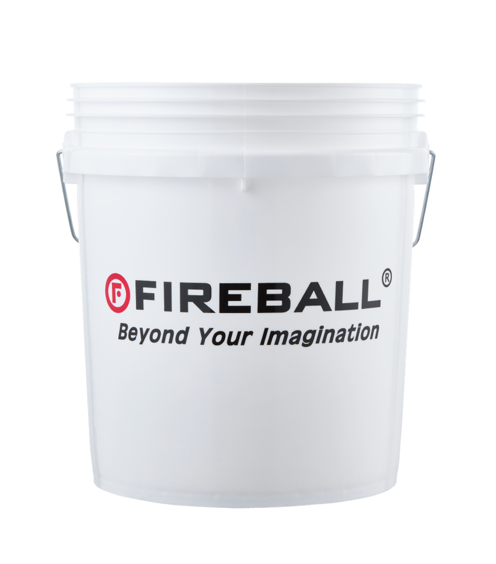 FIREBALL Ведро для мойки автомобиля (белое) 18л