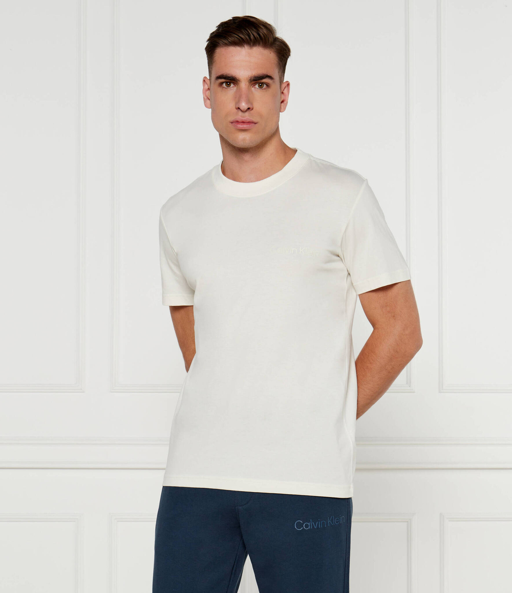 Футболка CALVIN KLEIN JEANS - экрю(J30J326402)