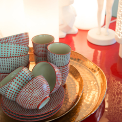 Набор Plates Red Dotties S