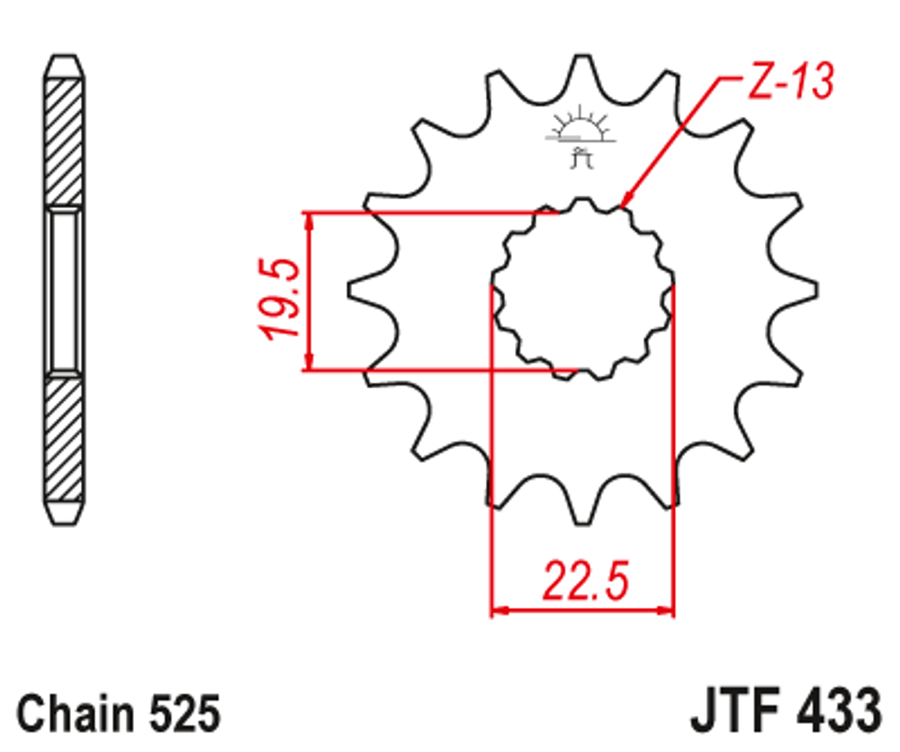 Звезда JTF433.16