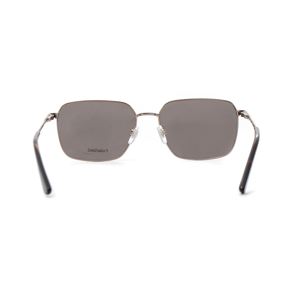 Солнцезащитные очки Megapolis 240 Brown прямоугольные золотые