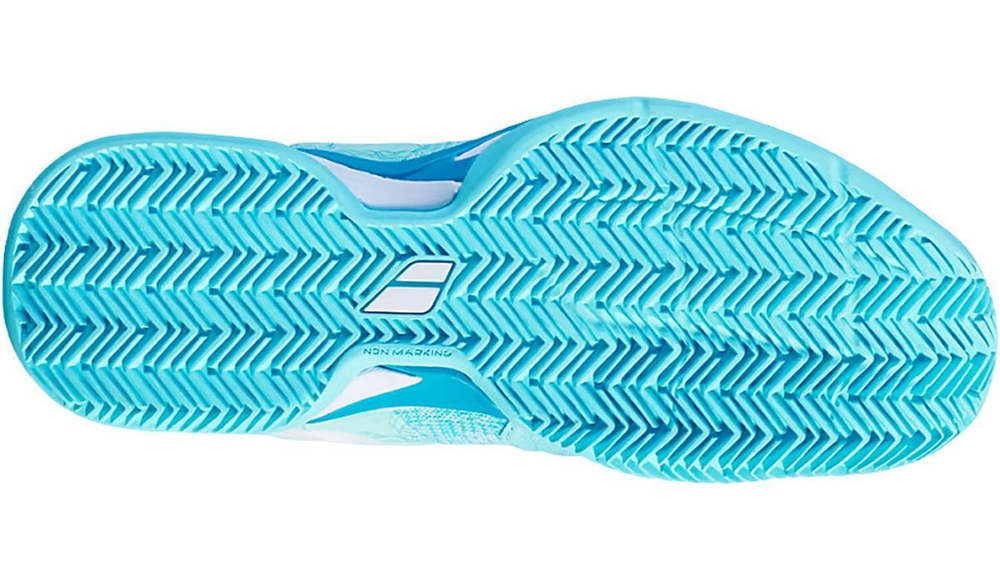 Женские Кроссовки теннисные Babolat Propulse Blast Clay Women - небесный
