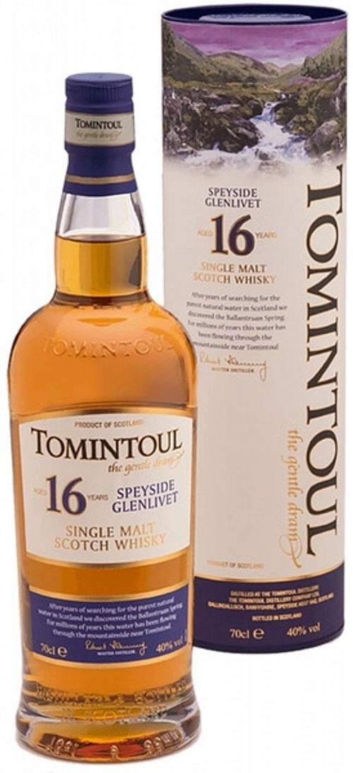 Виски Tomintoul 16 Years Old, 0.7 л