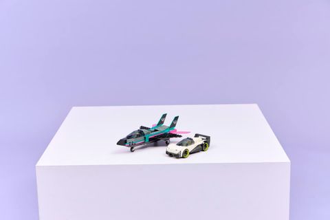 Конструктор LEGO City 60489 Jet vs. Car