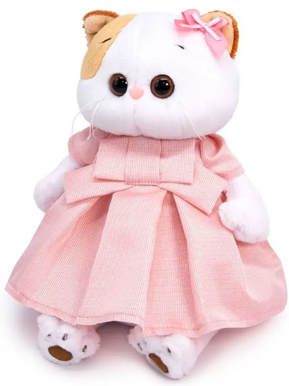 Мягкая игрушка Кошечка Ли-Ли в розовом платье 24 см