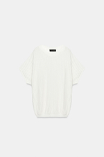 ТОП ИЗ РЕЛЬЕФНОГО ТРИКОТАЖА — ZARA
