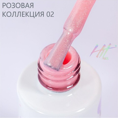 HIT gel, Гель-лак "Pink" №02, 9 мл