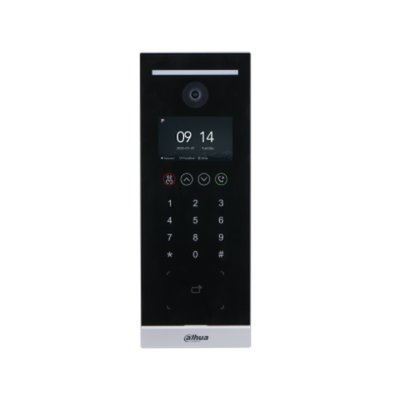 DHI-VTO6521H-D-S2-EA Многоабонентская IP вызывная панель c сенсорной клавиатурой, считыватель EM-marine(125кГц), адаптированная для работы с модулем сопряжения DHI-VTNC130AC