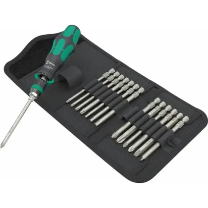 Набор с трещоточной отвёрткой Kraftform Kompakt 838 RA-R M Set 1 WERA 05051061001