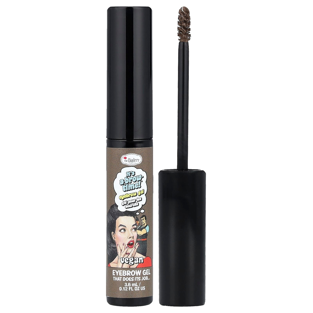 theBalm Cosmetics, It's A-Brow Time!®, гель для бровей, коричневый, 3,6 мл (0,12 жидк. унции)