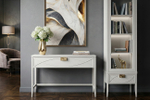 Консоль Garda Decor бежевая 1 ящик 100*80*40 см