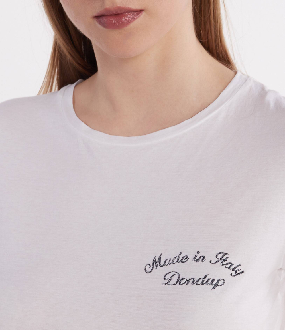 Футболка DONDUP - made in Italy - белый(DS007 JF0342D HP1)